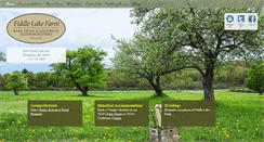 Desktop Screenshot of fiddlelakefarm.com