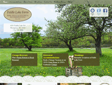 Tablet Screenshot of fiddlelakefarm.com